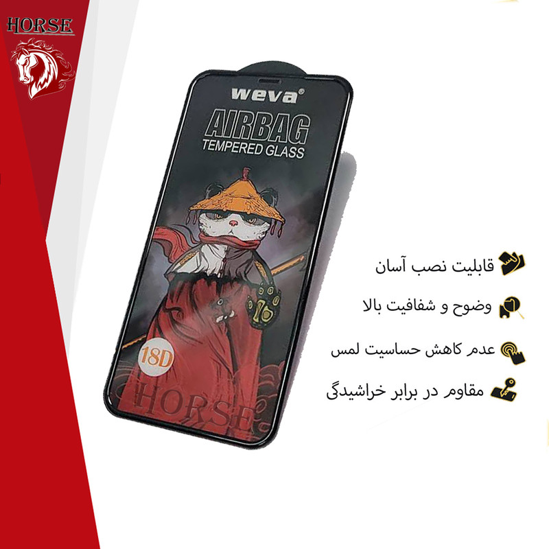 محافظ صفحه نمایش هورس مدل AIRH مناسب برای گوشی موبایل سامسونگ Galaxy M30