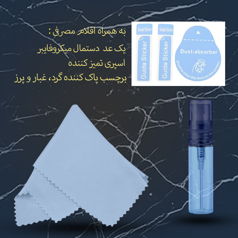 محافظ صفحه نمایش هورس مدل 2CRN مناسب برای گوشی موبایل سامسونگ Galaxy A21 به همراه محافظ پشت گوشی