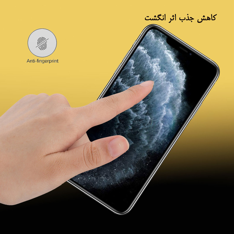 محافظ صفحه نمایش سرامیکی هورس مدل CMT مناسب برای گوشی موبایل اپل iPhone XS Max