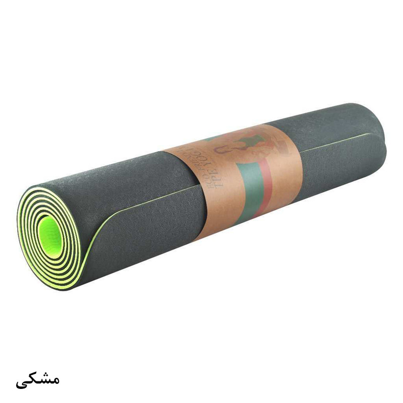 زیر انداز یوگا شارک مدل TPE8 کد F2021 ضخامت 8 میلی متر