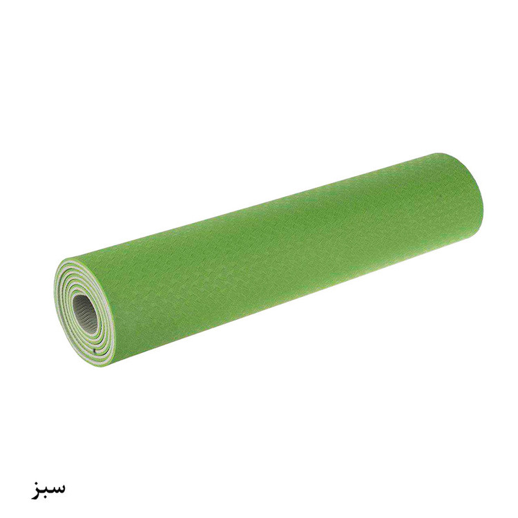 زیر انداز یوگا مدل TPE6 کد F2021 ضخامت 6 میلی متر