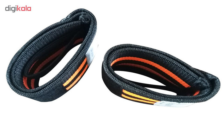 مچ بند بدنسازی کاپیتان اسپرت مدل WRIST بسته 2 عددی سایز freesize