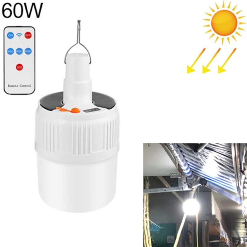 چراغ اضطراری مدل شارژی ریموت دار کد Led-Bulb-2500 مجموعه 2 عددی