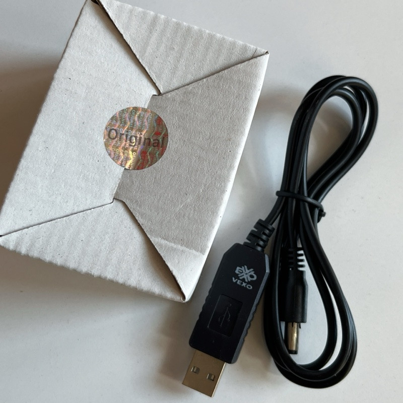 کابل تبدیل USB به DC وکسو مدل 12V طول ۱ متر