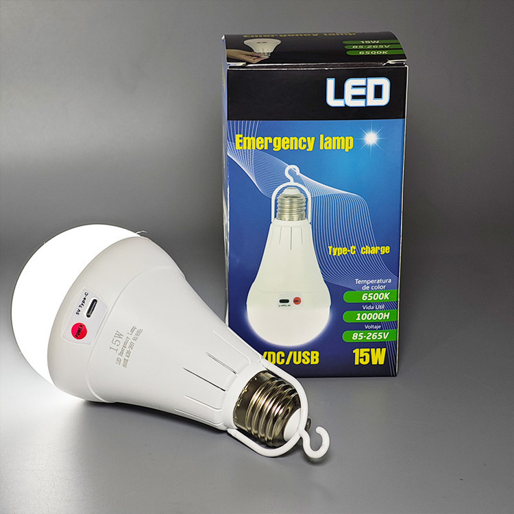 لامپ ال ای دی 15 وات مدل Emergency lamp پایه E27