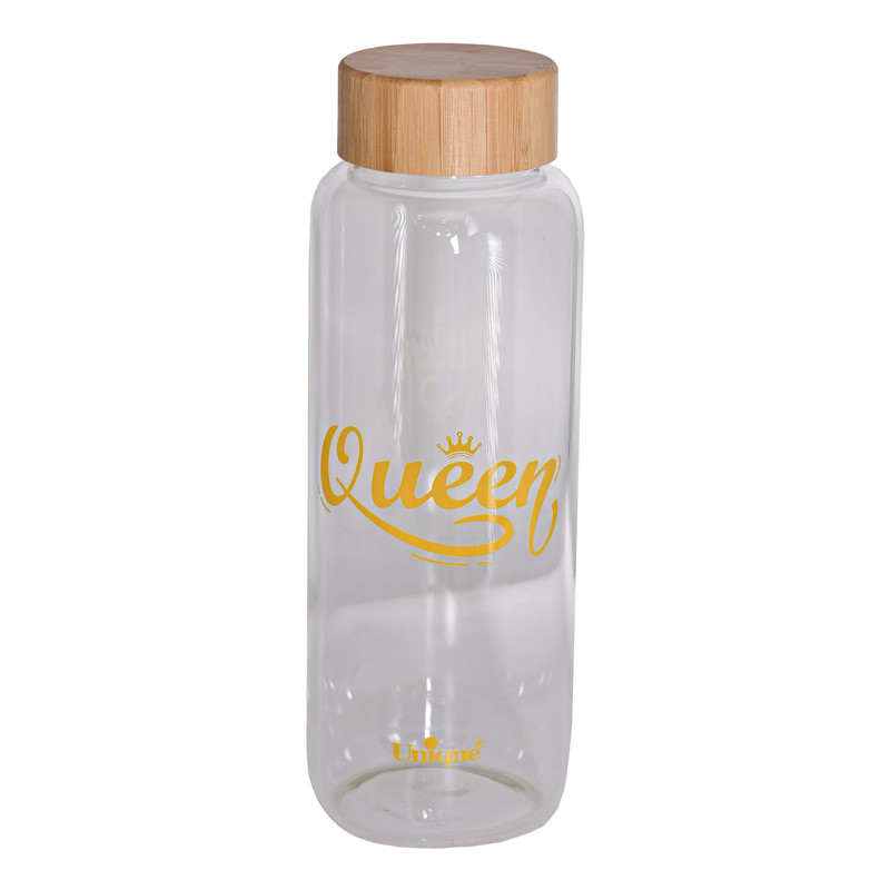 بطری آب یونیک طرح queen کد 3058 گنجایش 1.03 لیتر
