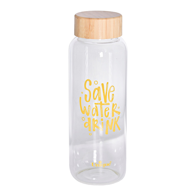 بطری آب یونیک طرح save water کد 3058 گنجایش 1.03 لیتر
