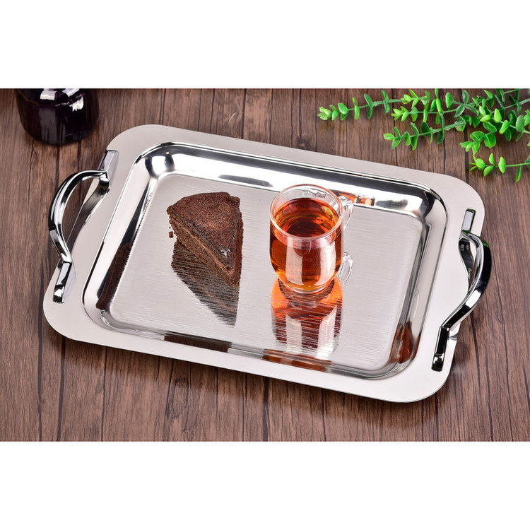 سینی دسته دار یونیک کد 01 - 4067 سایز 26*42 سانتی متر