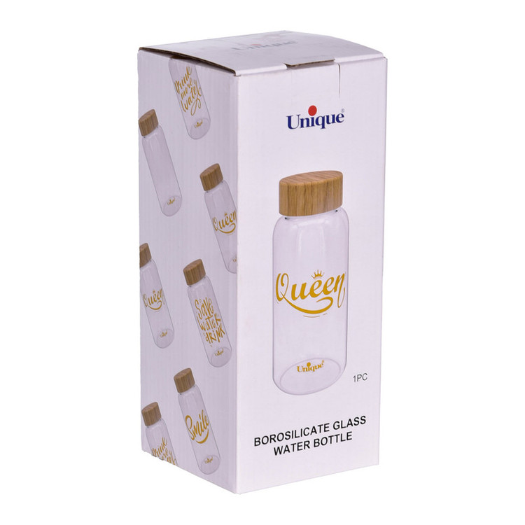 بطری آب یونیک طرح save water کد 3060 گنجایش 0.83 لیتر