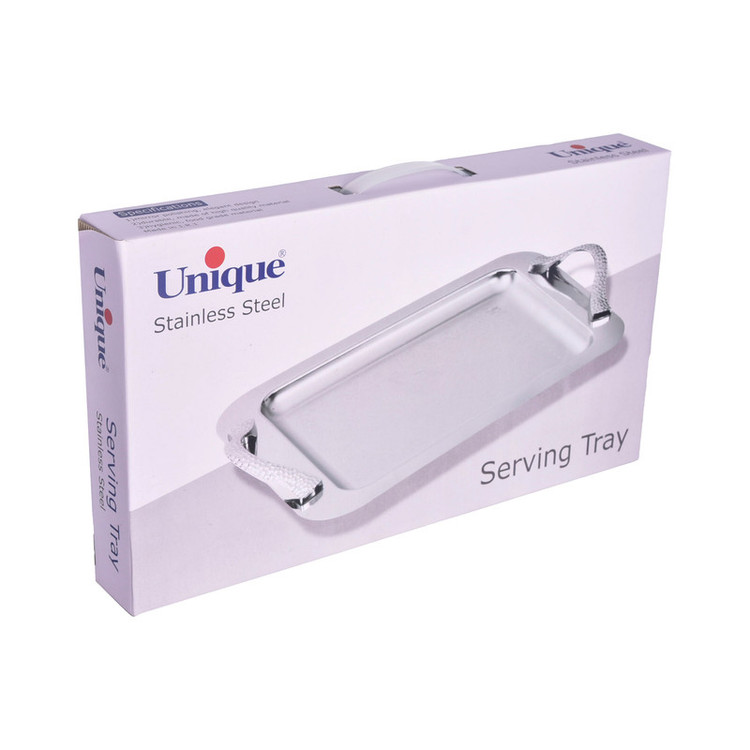 سینی دسته دار یونیک کد 03 - 4075 سایز 26*42 سانتی متر