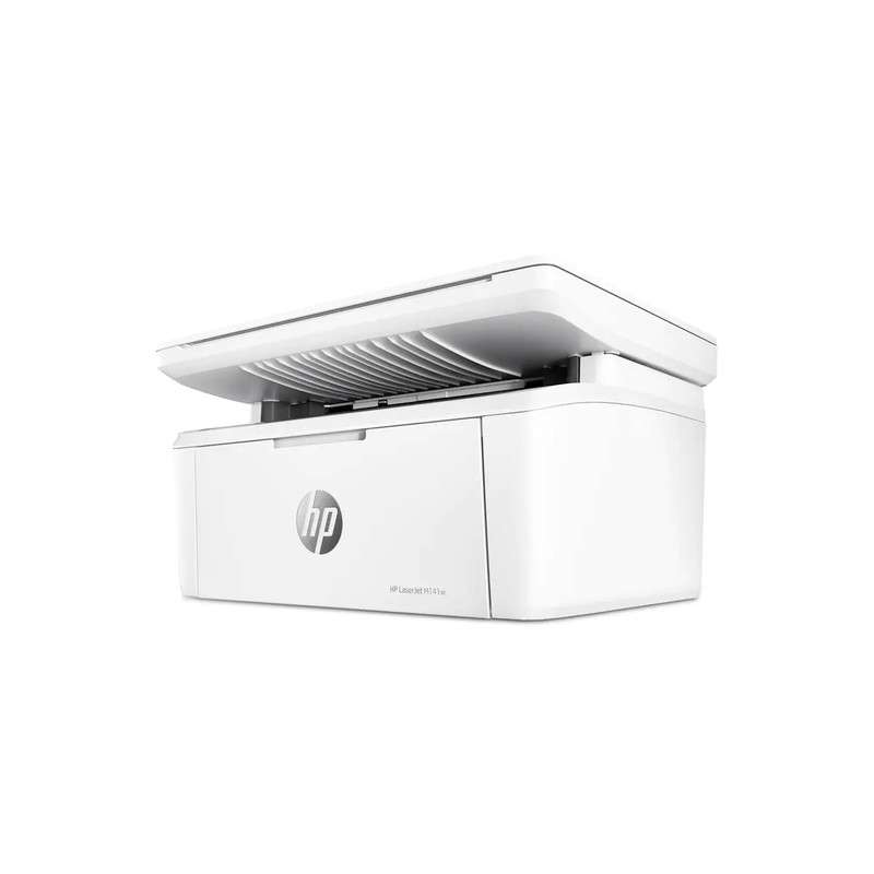 پرینتر اچپی تک رنگ سه کاره با چاپ لیزری مدل LaserJet MFP M141w، سایز چاپ A4، مجهز به نرم افزار واسط ارتباطی (API)