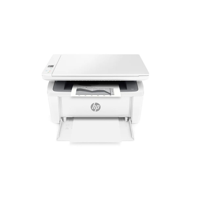 پرینتر اچپی تک رنگ سه کاره با چاپ لیزری مدل LaserJet MFP M141w، سایز چاپ A4، مجهز به نرم افزار واسط ارتباطی (API)