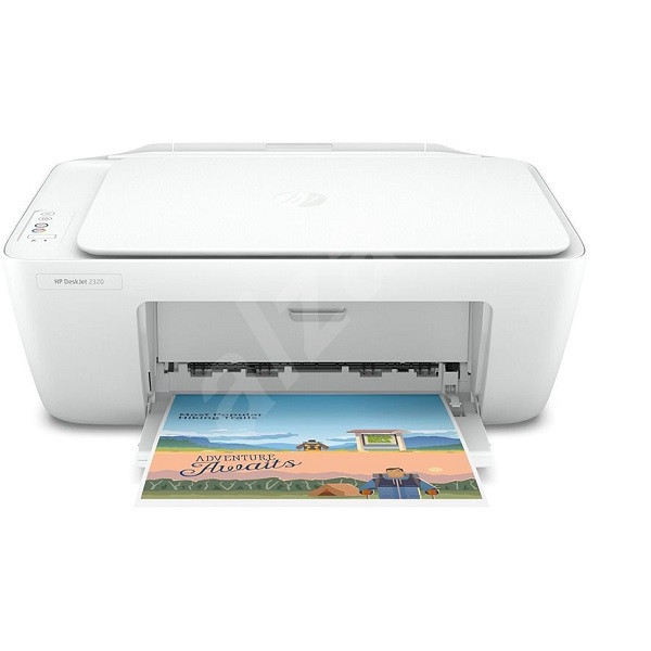 پرینتر چندکاره جوهرافشان رنگی اچپی مدل DeskJet 2320 با قابلیت پرینت، اسکن و کپی، رزولوشن چاپ 4800 × 1200 dpi و سینی 60 برگی