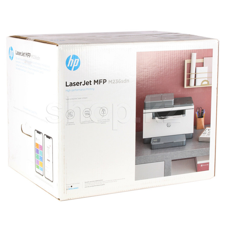 پرینتر لیزری 3 کاره تکرنگ اچپی مدل LaserJet MFP M236sdw با چاپ دورو، تغذیه خودکار 40 برگی و اتصال بیسیم دو بانده