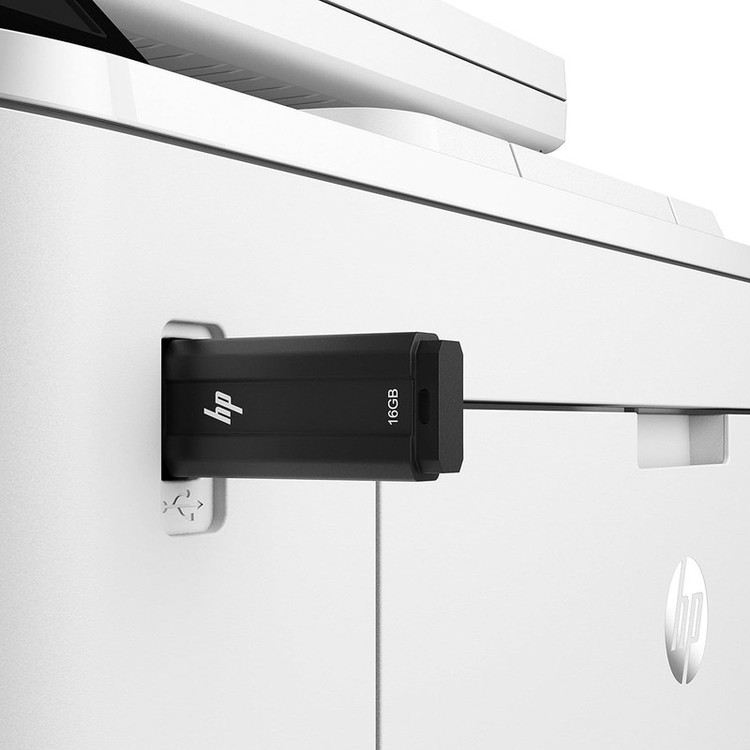 پرینتر اچ پی تک رنگ چهار کاره با چاپ لیزری مدل LaserJet Pro MFP M227fdw، سایز چاپ A4، امکان چاپ دو رو، قابلیت اتصال به WiFi