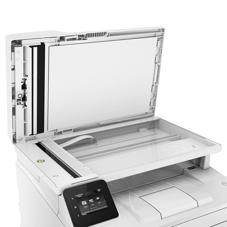 پرینتر اچ پی تک رنگ چهار کاره با چاپ لیزری مدل LaserJet Pro MFP M227fdw، سایز چاپ A4، امکان چاپ دو رو، قابلیت اتصال به WiFi