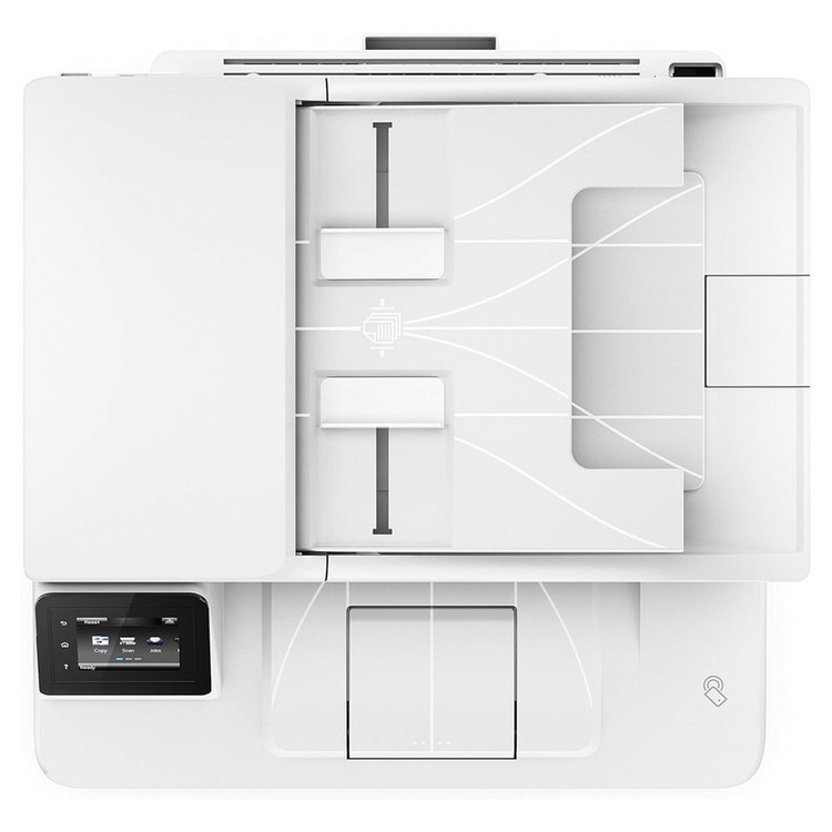 پرینتر اچ پی تک رنگ چهار کاره با چاپ لیزری مدل LaserJet Pro MFP M227fdw، سایز چاپ A4، امکان چاپ دو رو، قابلیت اتصال به WiFi