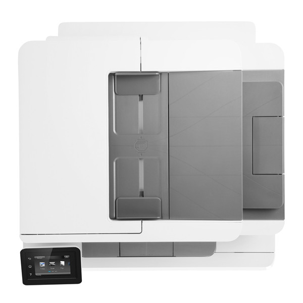 پرینتر اچ پی رنگی چهار کاره با چاپ لیزری مدل Color LaserJet Pro MFP M283fdn، سایز چاپ A4، قابلیت چاپ دو رو، قابلیت اتصال به WiFi و دارای پورت USB