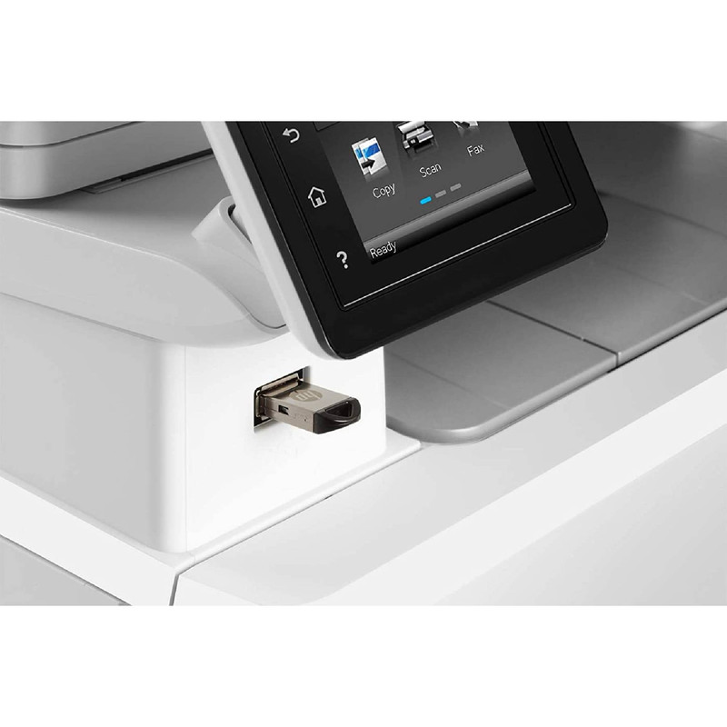 پرینتر اچ پی رنگی چهار کاره با چاپ لیزری مدل Color LaserJet Pro MFP M283fdn، سایز چاپ A4، قابلیت چاپ دو رو، قابلیت اتصال به WiFi و دارای پورت USB