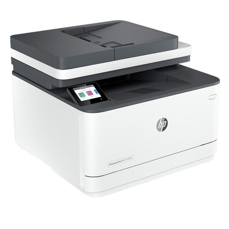 پرینتر لیزری چند کاره تک رنگ اچ پی مدل LaserJet Pro MFP 3103fdw با اتصال بیسیم و باسیم سایز چاپ A4 با قابلیت چاپ دورو خودکار