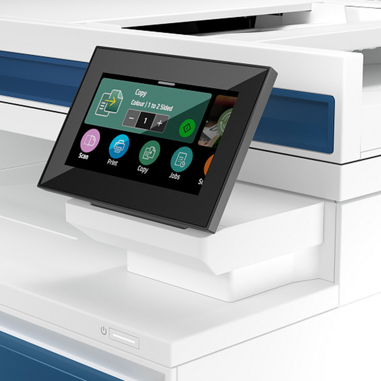 پرینتر لیزری چند کاره رنگی اچ پی مدل LaserJet Pro MFP 4303fdw با اتصال باسیم و بیسیم، سایز چاپ A4 با قابلیت چاپ دورو خودکار