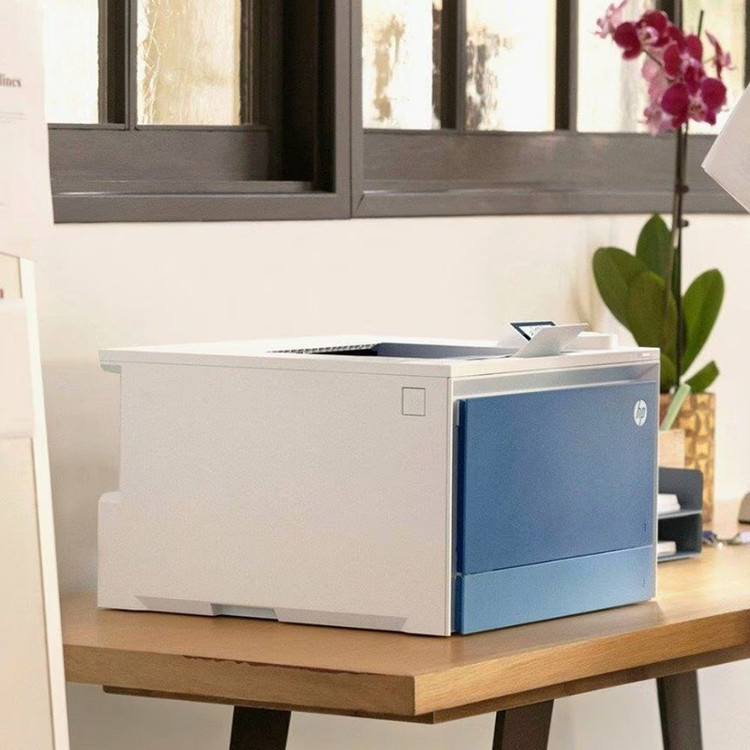 پرینتر لیزری تک کاره رنگی اچ پی مدل LaserJet Pro 4203dw با اتصال باسیم و بیسیم سایز چاپ A4 با قابلیت چاپ دورو خودکار