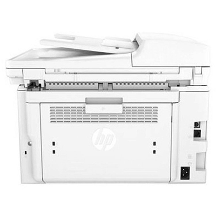 پرینتر اچ پی تک رنگ چهار کاره با چاپ لیزری مدل LaserJet Pro MFP M227fdn، سایز چاپ A4، مجهز به تغذیه خودکار ADF، قابلیت اتصال به WiFi