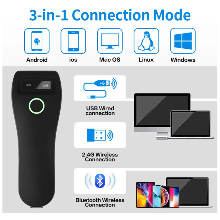 بارکدخوان بلوتوثی مدل W6