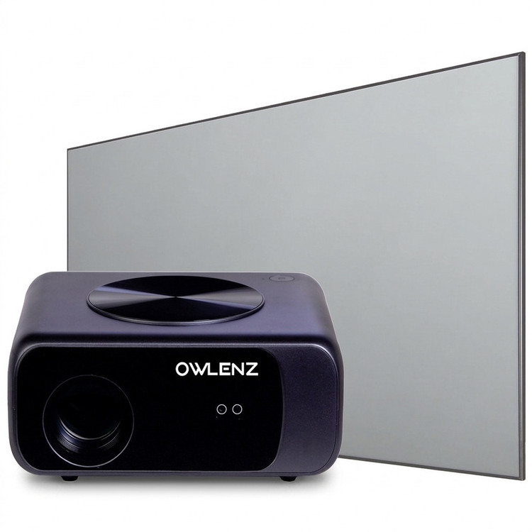 مینی ویدئو پروژکتور النز مدل SD550 به همراه پرده نمایش