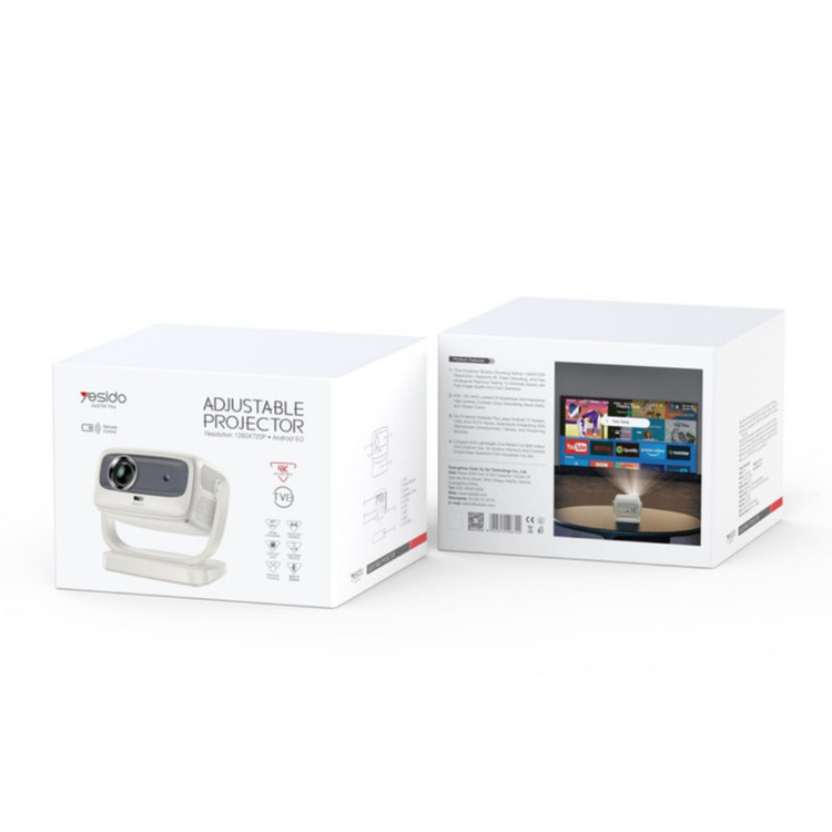 ویدئو پروژکتور یسیدو مدل TV13 با رزولوشن 4096x2160|4K