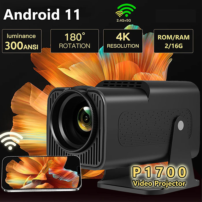 ویدئو پروژکتور مدل P1700 با رزولوشن 4K