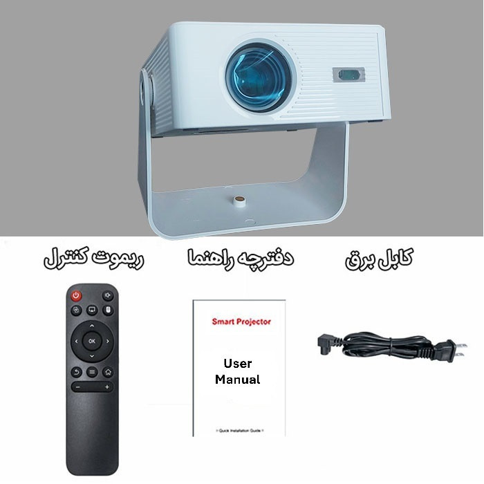 ویدئو پروژکتور مدل P1600 با کیفیت تصویر 4K