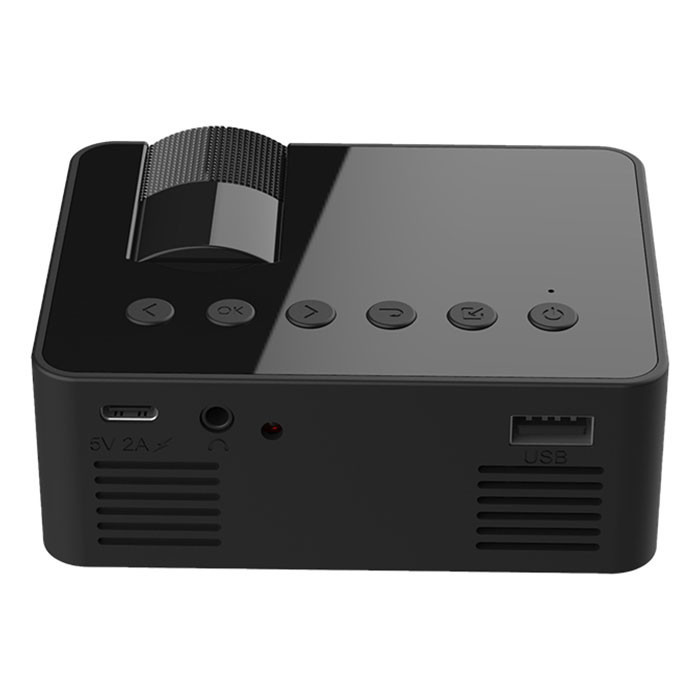 مینی ویدئو پروژکتور مدل T100 با وضوح نمایش 320x180