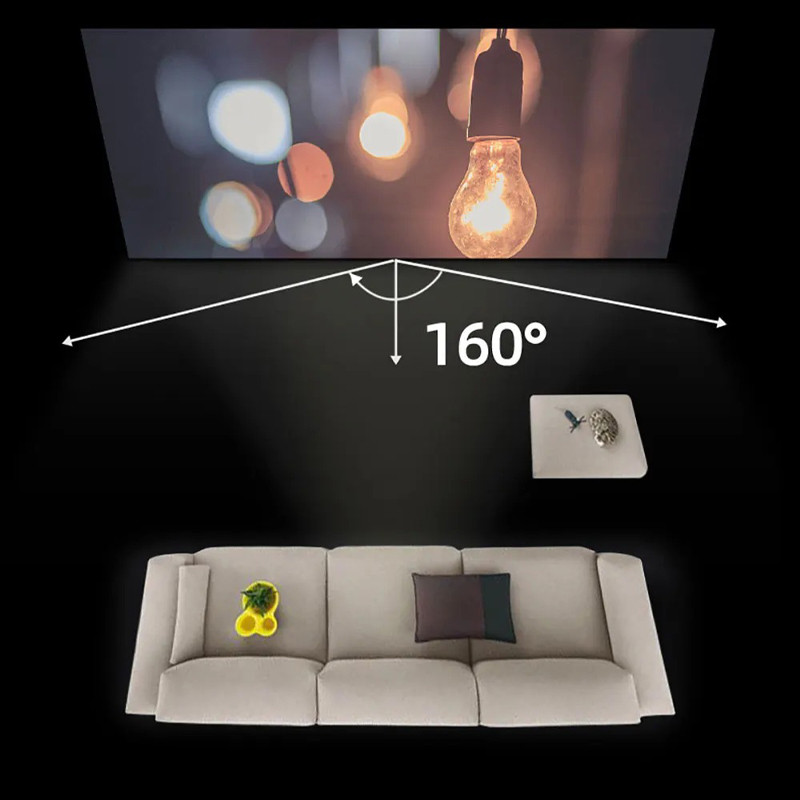 مینی ویدئو پروژکتور مدل VP120 به همراه پرده نمایش