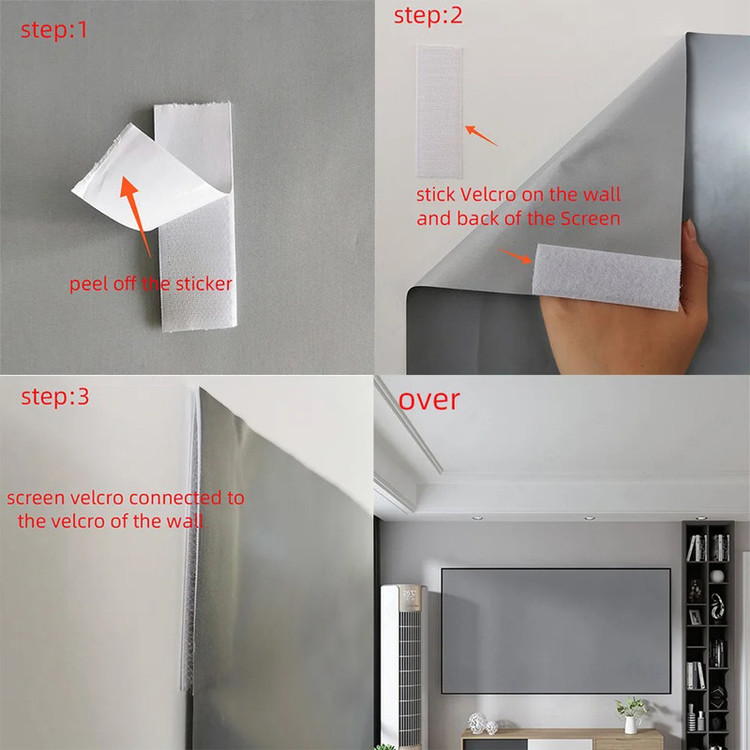 مینی ویدئو پروژکتور مدل VP120 به همراه پرده نمایش