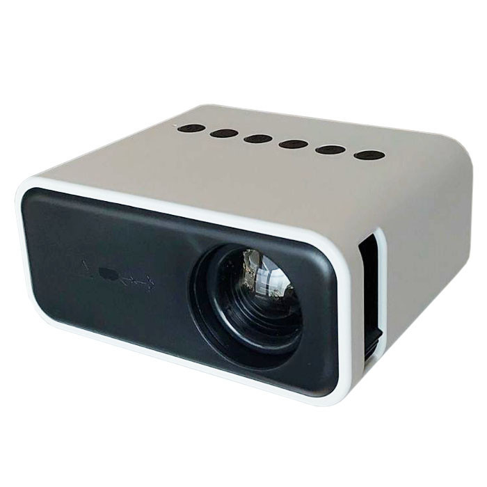 مینی ویدئو پروژکتور مدل T500 با کیفیت تصویر 320*240