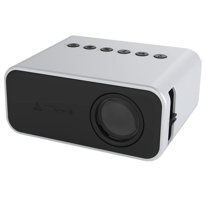 مینی ویدئو پروژکتور مدل T500 با کیفیت تصویر 320x240