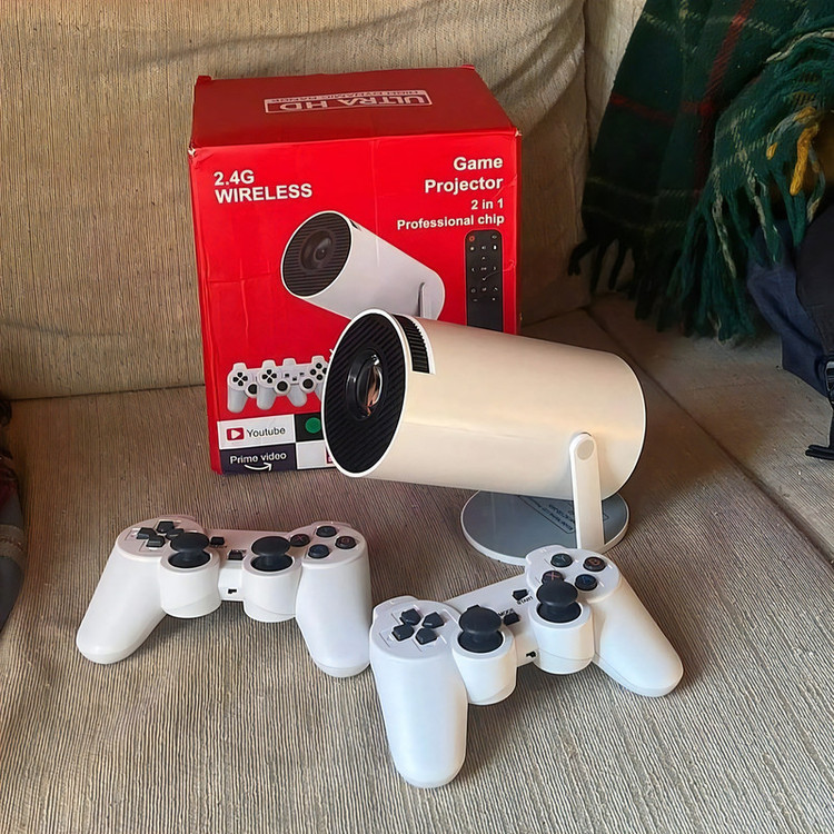 مینی ویدئو پروژکتور مدل Game Projector Ultra HD