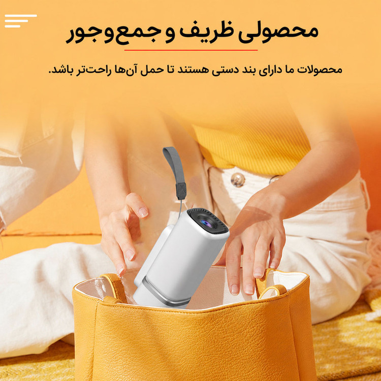ویدئو پروژکتور بنیوس مدل BE-VP19 با رزولوشن 1280x720|HD