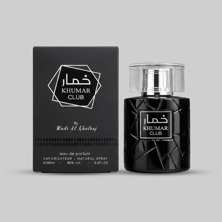 ادوپرفیوم وادی الخلیج مدل خمار کلاب با رایحه تلخ، خنک حجم 100 میلیلیتر