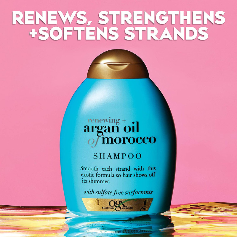 شامپو مو او جی ایکس مدل Argan Oil Of Morocco حجم 385 میلی لیتر