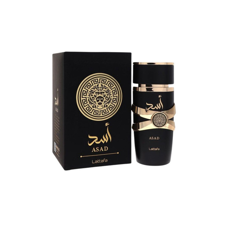 ادو پرفیوم مردانه لطافه مدل اسد حجم 100 میلی لیتر