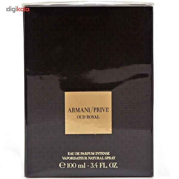 ادو پرفیوم جورجیو آرمانی مدل Prive Oud Royal Intense حجم 100 میلی لیتر