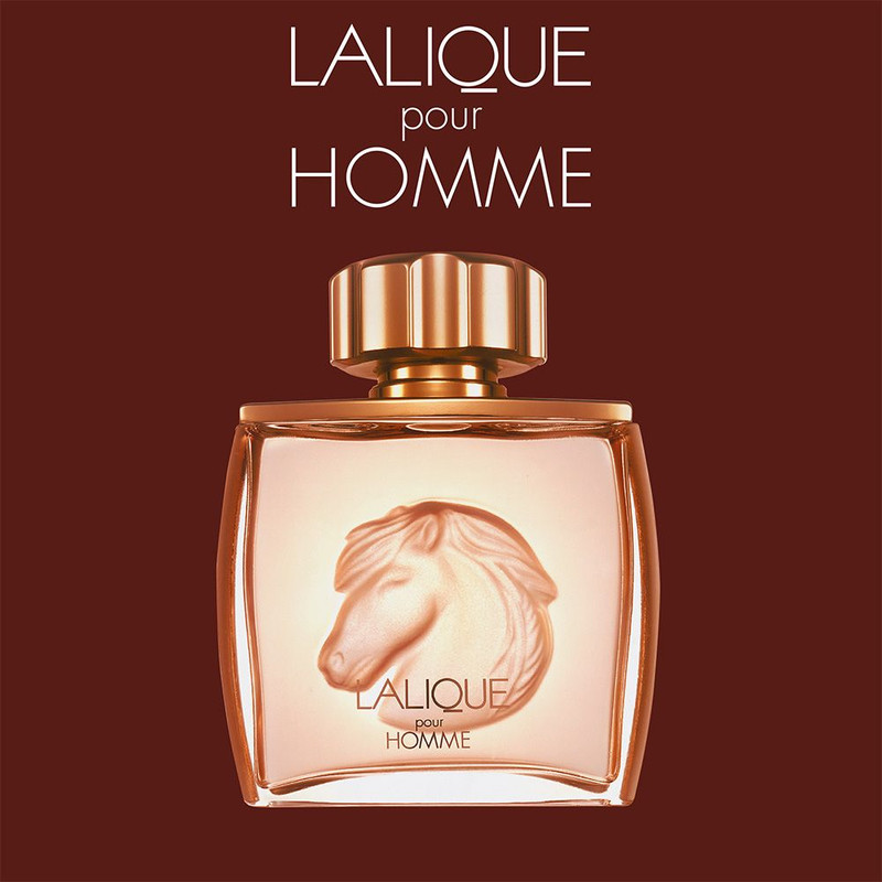 ادوتویلت مردانه لالیک مدل Lalique Equus حجم 75 میلی لیتر