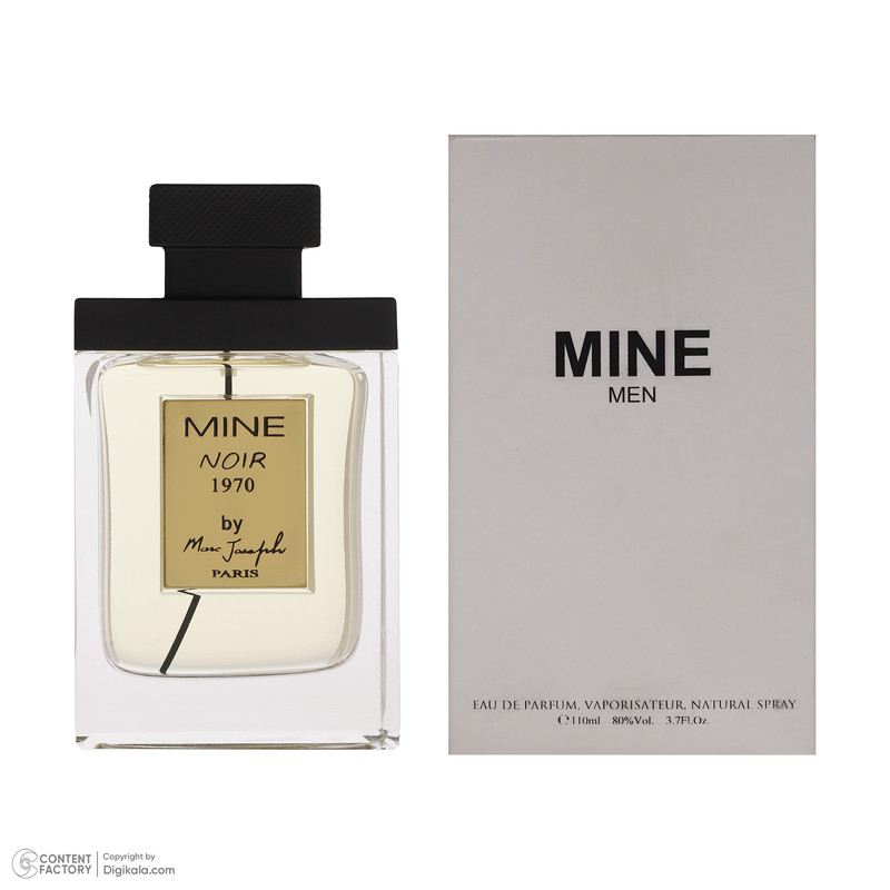 تستر ادو پرفیوم مردانه مارک ژوزف مدل mine noir 1970 با رایحه گرم حجم 110 میلی لیتر